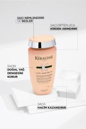 Bain Hydratation Douceur Kıvırcık Saçlar için Besleyici Şampuan 250ml thumbnail 5