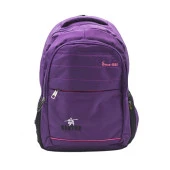 Sentor 3 Bölmeli Laptop Bölmeli Okul Sırt Çantası Mürdüm - 1