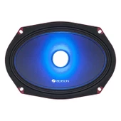 Edison ED M609LD 7 Renkli RGB Işıklı Oval Midrange Kumandalı 800W Maksimum 120W RMS thumbnail 1