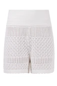 Peraluna IRIS SHORTS Ajurlu Kadın Şort - Ekru thumbnail 8