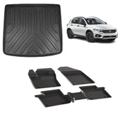 Sahler Fiat Egea Cross 2020 ve Ve Sonrası 4.5D Pasas ve 3D Rizline Bagaj Havuzu thumbnail 1