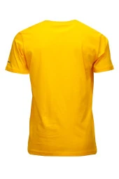 Erkek Standart Fit Shinzone Göğüs Baskılı Sarı Siyah 2'li Set T-Shirt - 3