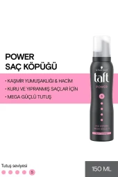 Taft Power Saç Köpüğü 5 Numara Kaşmir Yumuşaklığı 150 Ml - 1