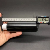 150 cc Siyah Pet Şişe  - Beyaz Contalı Kapaklı- 150ml Kapaklı Plastik Şişe x 10 Adet thumbnail 2