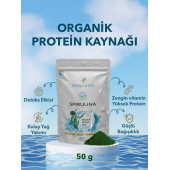 Organik Spirulina Tozu Katkısız 50 Gr - 4