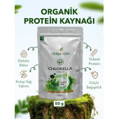 Organik Chlorella Tozu Katkısız 50 Gr - 4