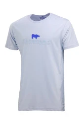 Erkek Standart Fit Kabartma Göğüs Baskılı Mavi Bordo 2'li Set T-Shirt thumbnail 2