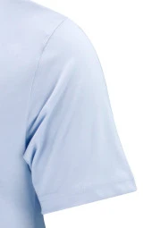 Erkek Standart Göğüs Baskılı Mavi Siyah 2'li Set T-Shirt thumbnail 5