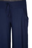 Barem Kadın Elisa Viskon Penye Cepli Spor Lacivert Pantolon Etek thumbnail 2