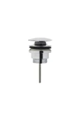 Lavabo Süzgeci Yuvarlak Basmalı Universal - Krom A45162 - 1