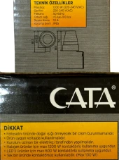 Cata CT-9189 1200W 10A Fotosel (10 Adet) - 3