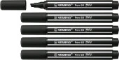 Stabilo Keçe Uçlu Kalem 68 Max Siyah Keçe Uçlu İşaretleme Kalemi (5 Li Paket) - 1