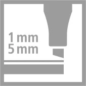 Stabilo Keçe Uçlu Kalem 68 Max Açık Yeşil Keçe Uçlu İşaretleme Kalemi (5 Li Paket) - 3