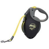 Flexi giant m 8metre neon medium boy şerit tasma otomatik şeritli büyük ırk köpek uzatma max25kg - 2