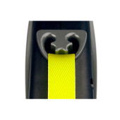 Flexi giant m 8metre neon medium boy şerit tasma otomatik şeritli büyük ırk köpek uzatma max25kg - 4