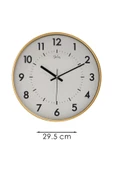 DEKORATİF SİYAH KADRANLI GOLD DUVAR SAATİ 29.5 CM - 3