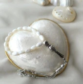 Tesbih Maskot Efe Tesbihi Sedef Doğal Taş Arpa Kesim Tespih - 4