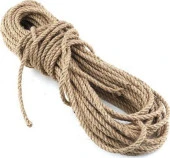 Hayal Sepeti Jüt Halat Kendir 6mm Doğal Halat İp 10 Metre thumbnail 1