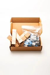 Ahşap Mum Fitili + Yapışkanlı Sehpa - 75 Adet ( 20mm x 100mm x 0,5mm ) thumbnail 5