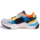 U.s Polo Assn Vıncent Gri Mavi Ortopedik Günlük Erkek Spor Ayakkabı - 3