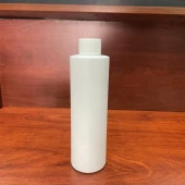 200 cc Silindir Mat Sert PE Şişe - Beyaz Kapaklı- 200ml Beyaz PE Şişe x 10 Adet thumbnail 1