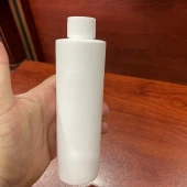 200 cc Silindir Mat Sert PE Şişe - Beyaz Kapaklı- 200ml Beyaz PE Şişe x 10 Adet thumbnail 4