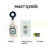 BENETECH GM1010 Dijital Işık Ölçer Lüksmetre thumbnail 7