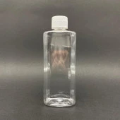 200 cc Yassı Pet Şişe - Beyaz Kapaklı- 200ml Kapaklı Plastik Şişe x 10 Adet thumbnail 1