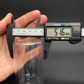 200 cc Silindir Keskin Küt Boyunlu Sert (27gr) Pet  Şişe - Beyaz Kapaklı- 200ml Kapaklı Plastik Şişe x 10 Adet thumbnail 3