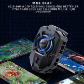 MN6 Dla7 Telefon Soğutucu Fan/hızlı Soğutucu Radyatörlü/telefon Soğutucusu.anında Isı Dağılımı Özellikli - 2