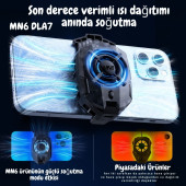 MN6 Dla7 Telefon Soğutucu Fan/hızlı Soğutucu Radyatörlü/telefon Soğutucusu.anında Isı Dağılımı Özellikli - 6