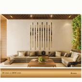 30 mm x 2800 mm Bronz Sibu Aynalı Pleksi Şerit Mobilya Süsü - 1
