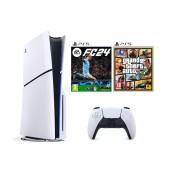 Sony Playstation 5 Slim CD Edition + Ps5 Fifa Fc 24 + Gta 5 (Ithalatçı Garantili) - 1