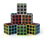6 PCS PROFESSIONAL 3X3 QY SPEED CUBE 3X3 CORBON FİBER CUBE 6 ADET VIP 3X3 ZEKA KÜPÜ 3X3 RUBİKS CUBE thumbnail 1