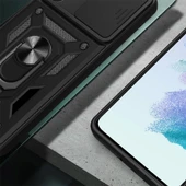 Vendas Samsung Galaxy A54 Kılıf Magnetik Standlı Kamera Korumalı Zore Sürgülü Vega Kapak - 4