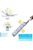 Hansel Kendinden Sıkmalı Mikrofiber Mop Kendini Temizleyen Mop Yedek Bez Hediyeli - 3