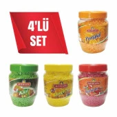 Altıncezve Granül Oralet 4 lü Paket 300Gr x 4 Adet (Portakal,Limon,Kuşburnu,Kivi) - 1