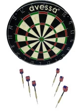 Avessa Dart-150 Sisal Profesyonel Dart Tahtası Seti - 1