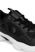 U.S Polo Assn. BOB WMN 4FX 101503743 Kadın Yürüyüş ve KOşu AYakkabısı Siyah Beyaz 36-40 thumbnail 4