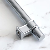 Hisar 160 mm Krom Metal Kulp Mobilya Çekmece Mutfak Dolabı Dolap Kapak Kulpları Kulbu Kulpu 16 cm thumbnail 5