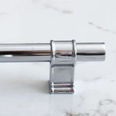 Hisar 160 mm Krom Metal Kulp Mobilya Çekmece Mutfak Dolabı Dolap Kapak Kulpları Kulbu Kulpu 16 cm thumbnail 7