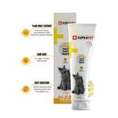 Supravet Anti Hairball Kediler için Malt Macun 100 G - 1