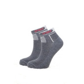 Erkek Unisex 8 Çift Pamuklu Basic Derbili Pamuklu Çorap - 5