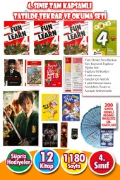 4.Sınıf Tam Kapsamlı Tatilde Tekrar ve Okuma Setİ - 1