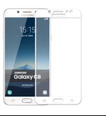 Galaxy C8 Ekranı Tam Kaplayan Düz Cam Koruyucu thumbnail 3