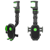 QASUL UNIVERSAL SİLİKONLU 360 DERECE DÖNEBİLEN AYNA ARAÇ TUTUCU - 2