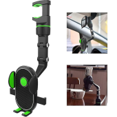 QASUL UNIVERSAL SİLİKONLU 360 DERECE DÖNEBİLEN AYNA ARAÇ TUTUCU - 4