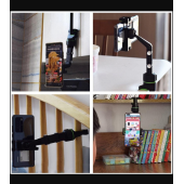 QASUL UNIVERSAL SİLİKONLU 360 DERECE DÖNEBİLEN AYNA ARAÇ TUTUCU - 5