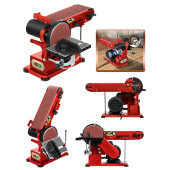 Projcb Plus American Tezgah Bant Zımpara Makinası DFL-BNZ 150 Daflong Series Copper Motor Professıonel Kullanım - 1