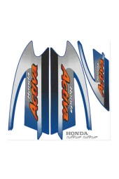 Honda Activa Sticker Seti (2000-2010 Uyumludur) - 1